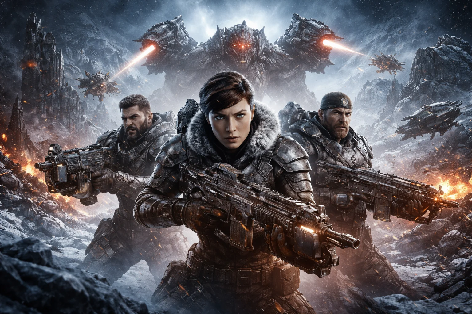 Aphelion a Gears 5 lokalizace k dispozici