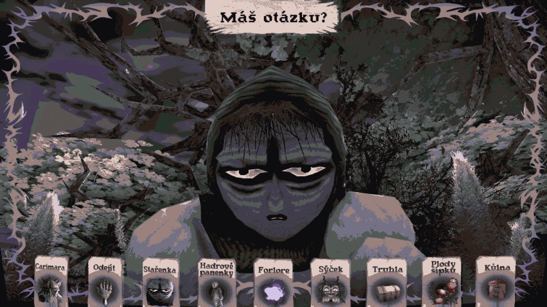 CARIMARA Beneath the forlorn limbs