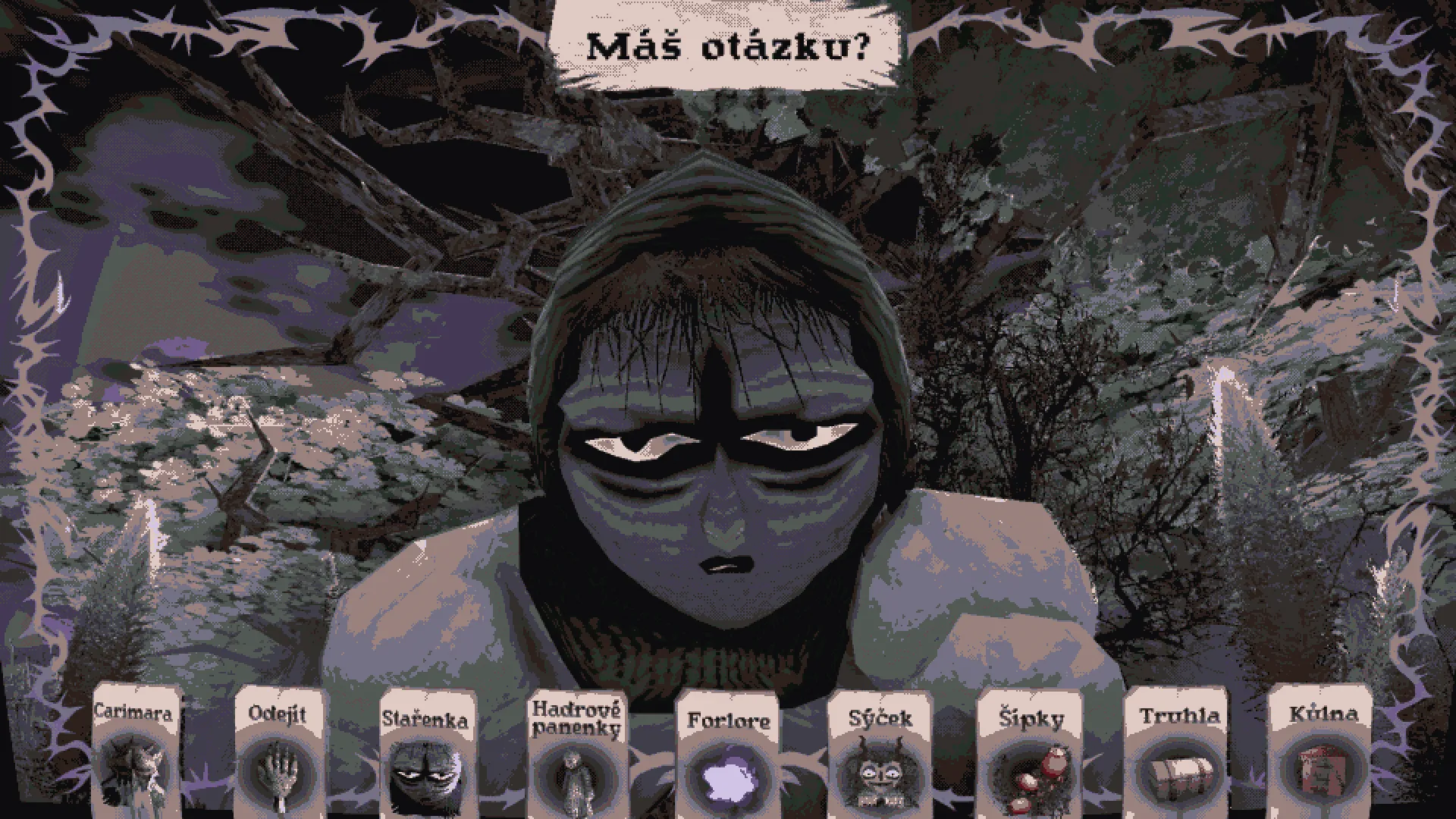 CARIMARA Beneath the forlorn limbs