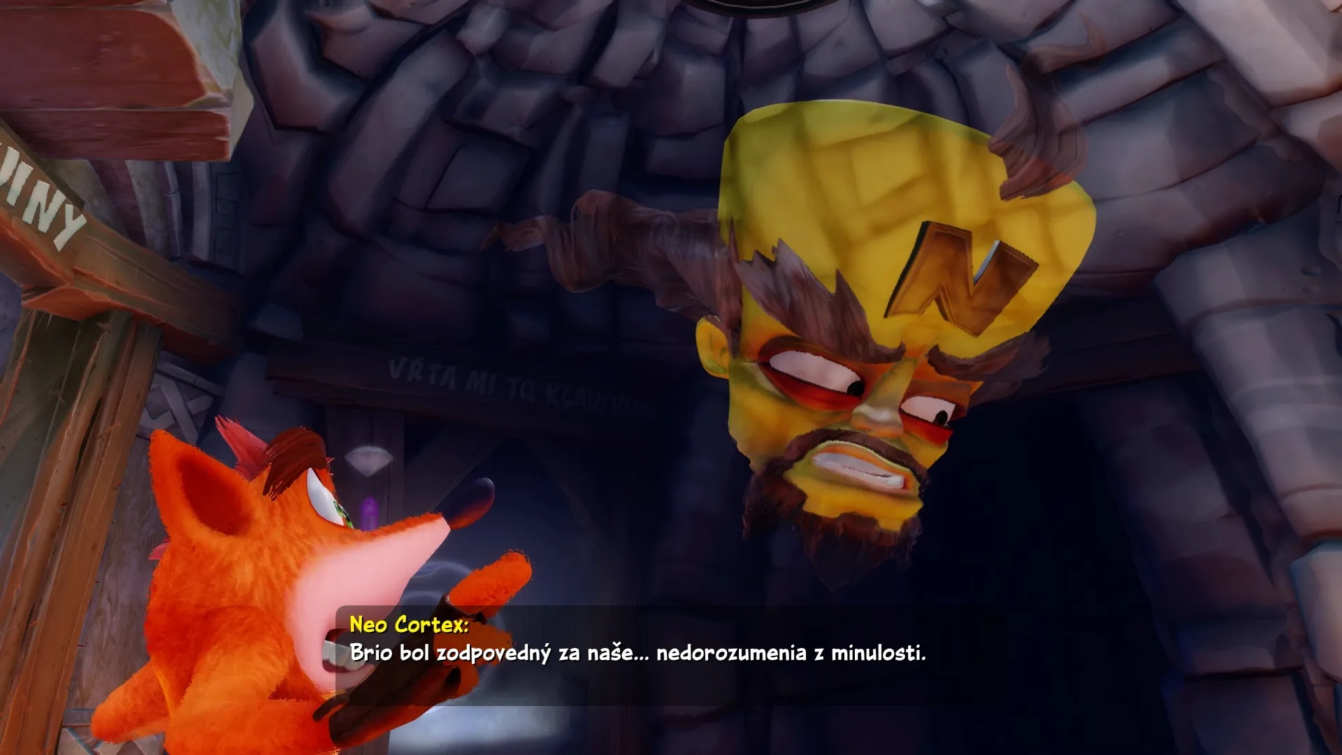 Crash Bandicoot: N. Sane Trilogy (SK + titulky v príbehových scénach)