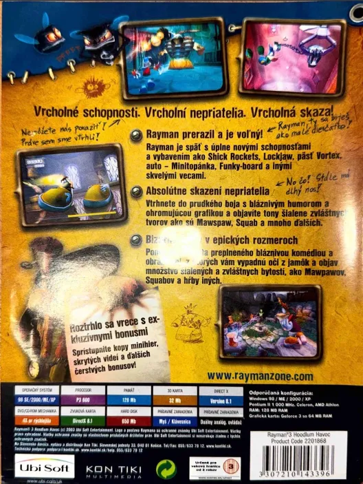 Rayman 3: Hodlómska Hrozba