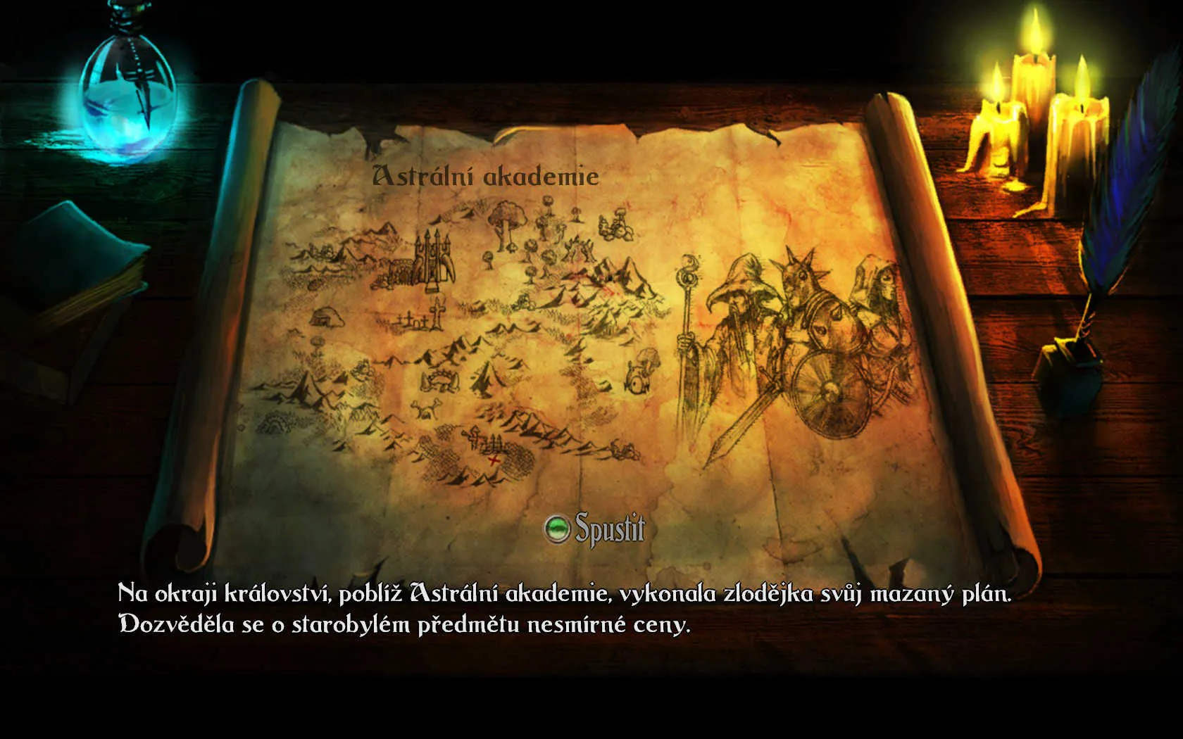 Trine (originál z Enchanted Edition)