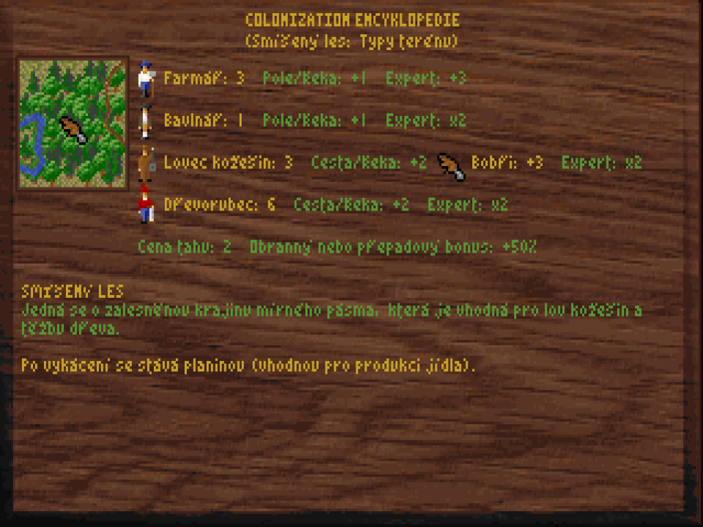 Colonizopedia - Smíšený les